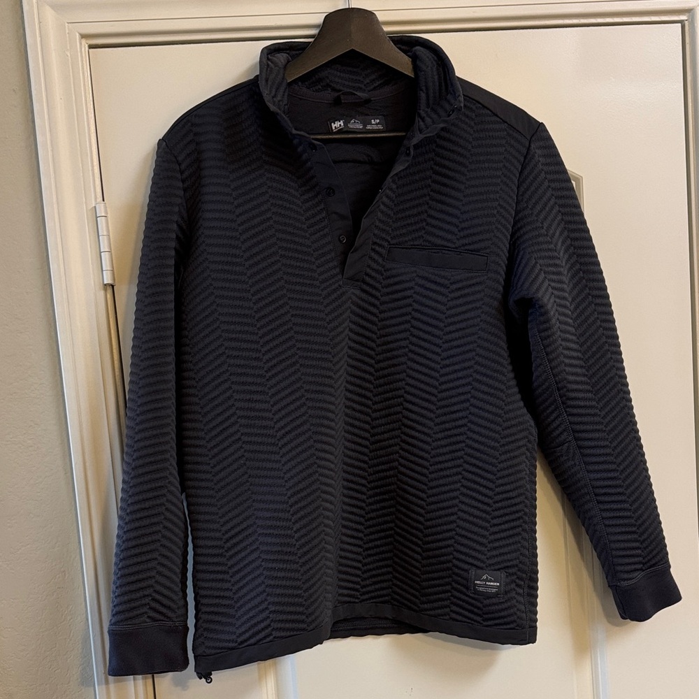 Helly Hansen Gray Pullover Size Small - image 1